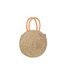 Sac de Plage Fleur 40cm Naturel & Orange-2