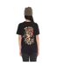 T-shirt femme col rond avec imprimé devant et dos Smoke Vondutch-3