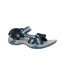 Sandales Randonnée Hamal Femme Bleu Gris Argenté CMP-4