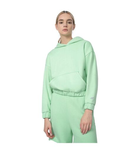 Sweat À Capuche F255 Femme Vert 4F