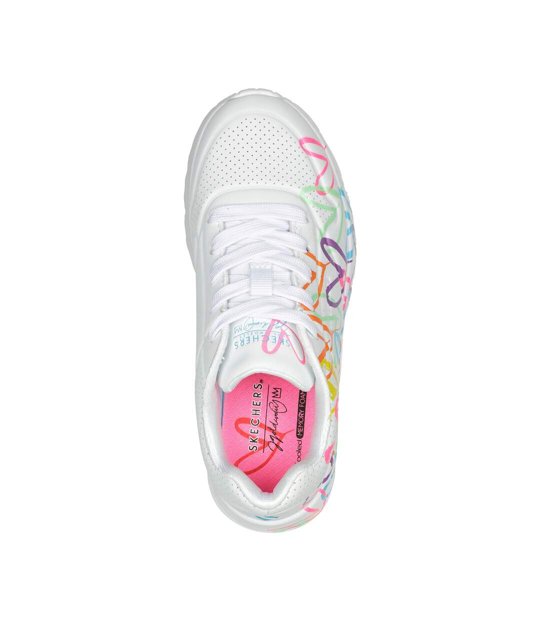 Basket Basse Enfant à Lacets Skechers Spread The Love-4