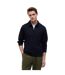 Mens Fleece Quarter Zip Polo Shirt Desert Sky Tommy Hilfiger-4