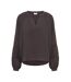Blouse marron femme jdy train-1