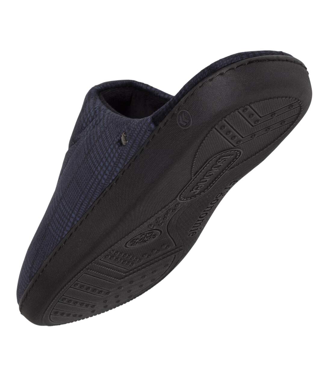 Isotoner Chaussons Mules homme ultra confortables et légers, mousse à mémoire de forme-5