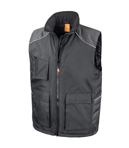 Veste De Travail Sans Manches Adulte Unisexe Noir Result
