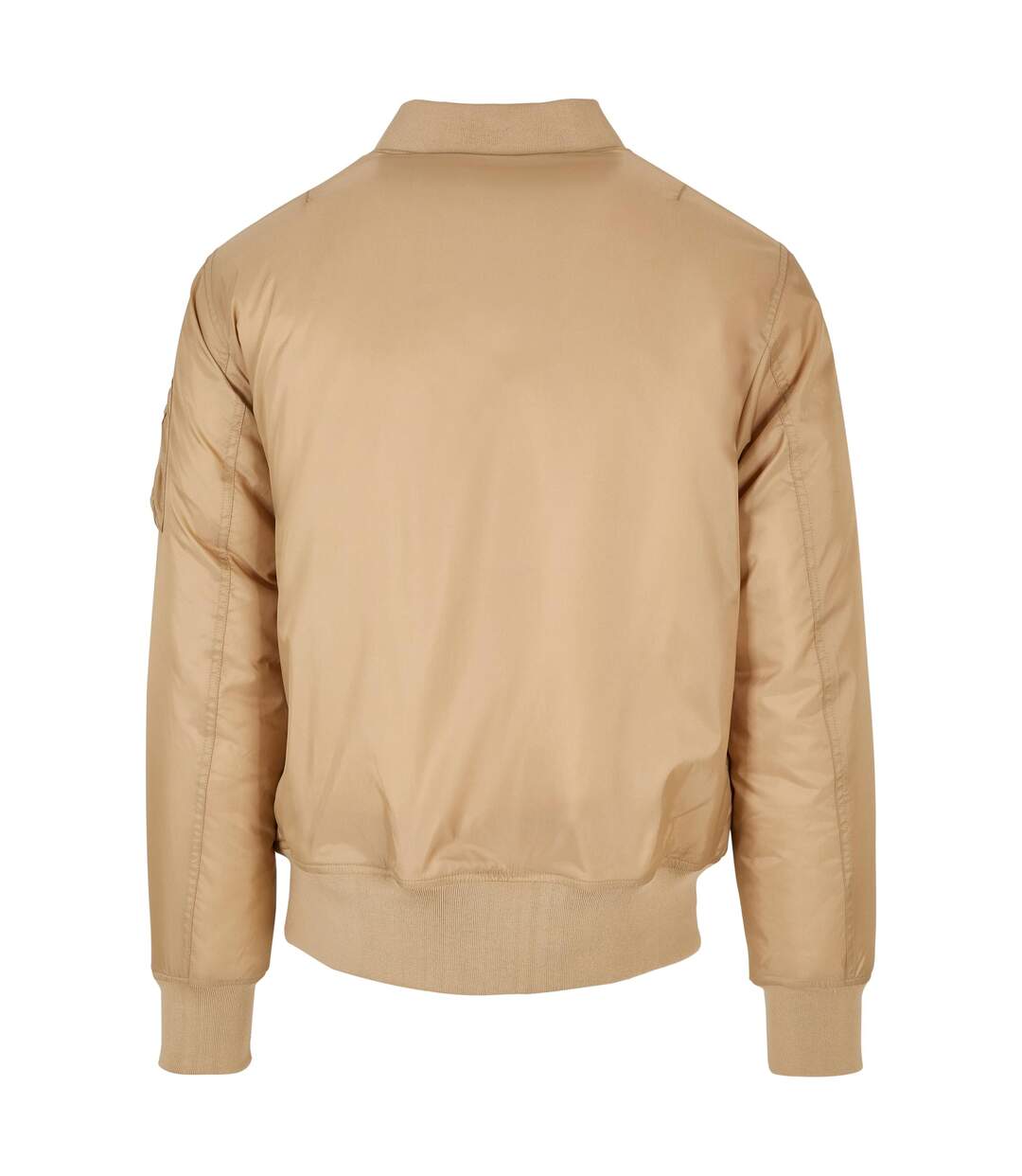 Blouson Aviateur Homme Beige Build Your Brand-2
