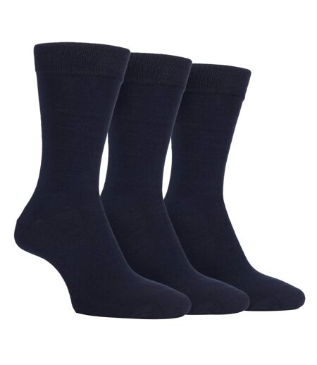 3 Paires Chaussettes Homme Bambou Respirantes