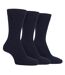 3 Paires Chaussettes Homme Bambou Respirantes