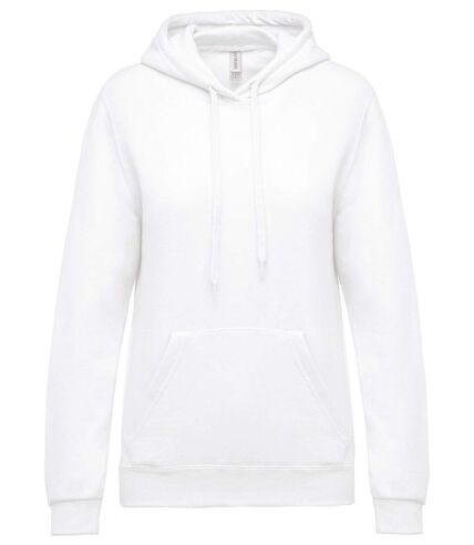 Sweat-shirt à capuche - Femme - K473 - blanc