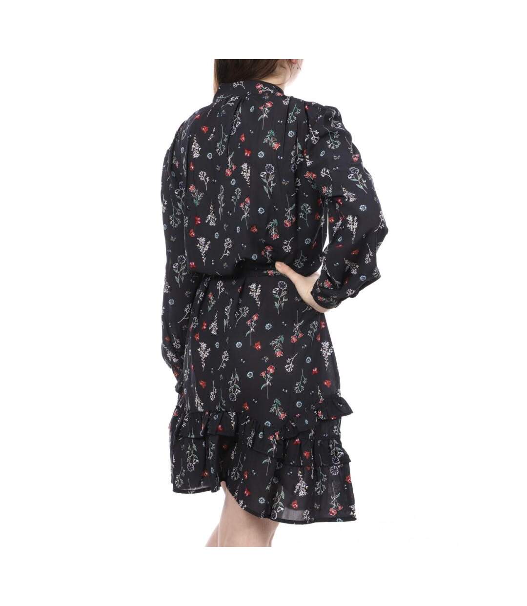 Robe Marine à fleurs Femme Josephin Rosa - S/M-2