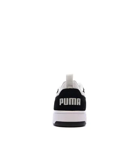Baskets blanches/noires/grises femme puma caven 2.0