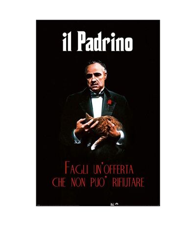 The Godfather - Poster UN OFFERTA (Noir / Blanc) (91,5 cm x 61 cm) - UTPM4089