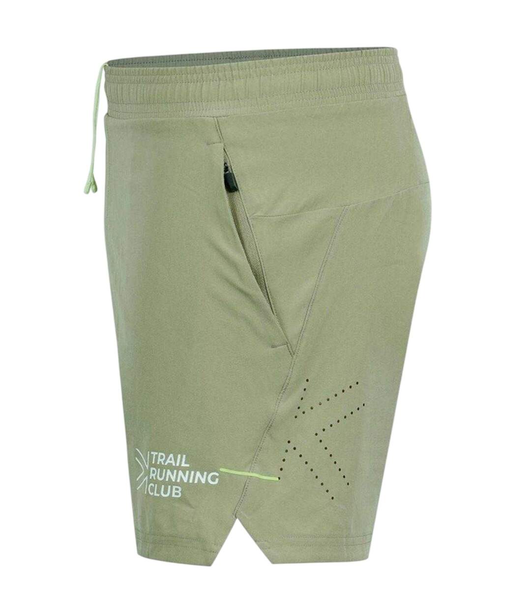 Short De Course Trial Homme Kaki Karrimor-4