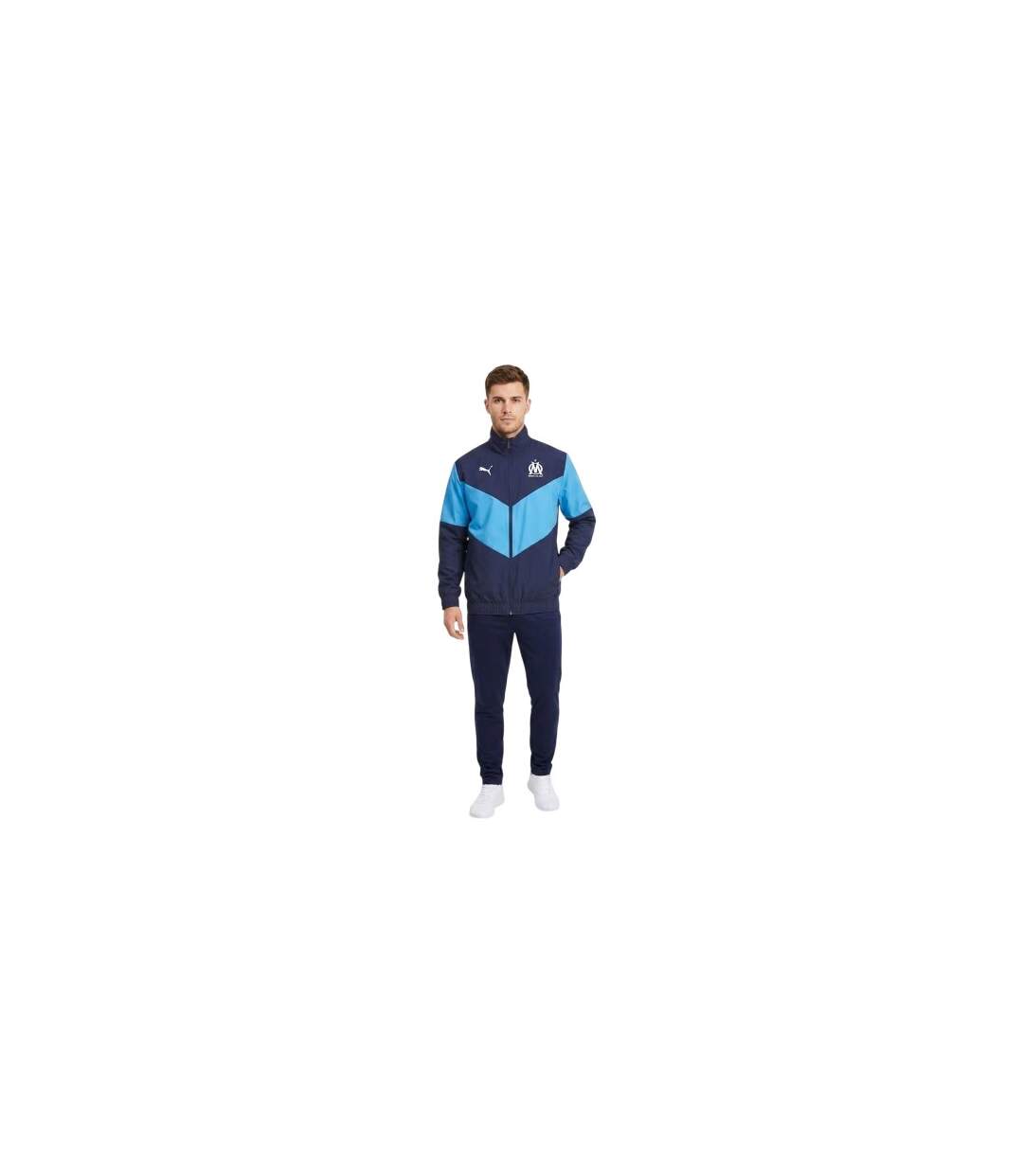Mens International Licenced Anorak Peacoat Blue Puma-1