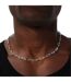 Sterling Silver Necklace One Size Silver Common Lines-2