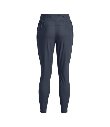 Womens/ladies Qualifier Elite Jogging Bottoms Grey Under Armour