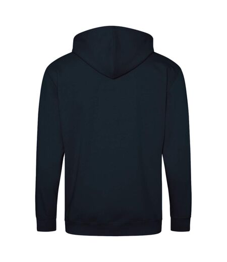 Sweatshirt À Capuche Et Fermeture Zippée Homme Cendre Awdis