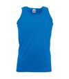 Fruit Of The Loom Mens Athletic Sleeveless Vest/Tank Top (Royal)