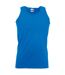 Fruit Of The Loom Mens Athletic Sleeveless Vest/Tank Top (Royal)