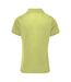 Premier Womens/Ladies Coolchecker Short Sleeve Pique Polo T-Shirt (Lime) - UTRW4402