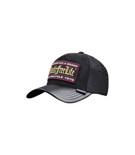 Casquette trucker avec filet bi-matière Rock Rock'n Free Life