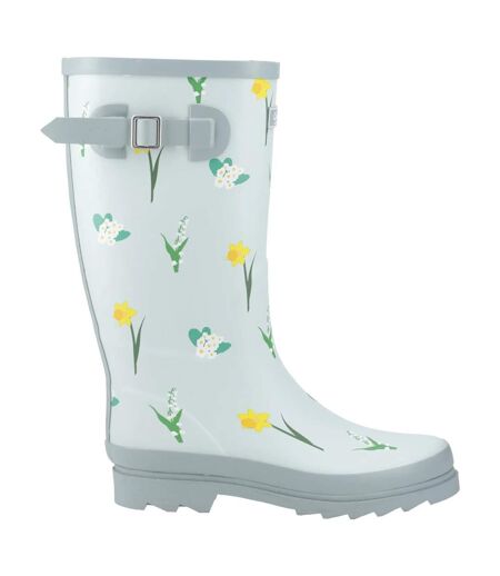 Bottes De Pluie Wildflower Femme Menthe Cotswold