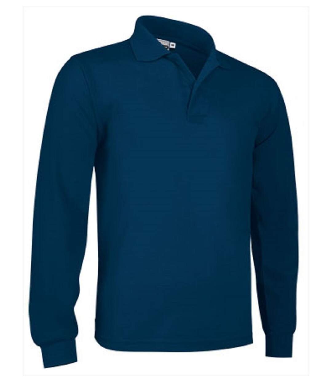 Polo manches longues - Homme - réf PREDATOR - bleu marine