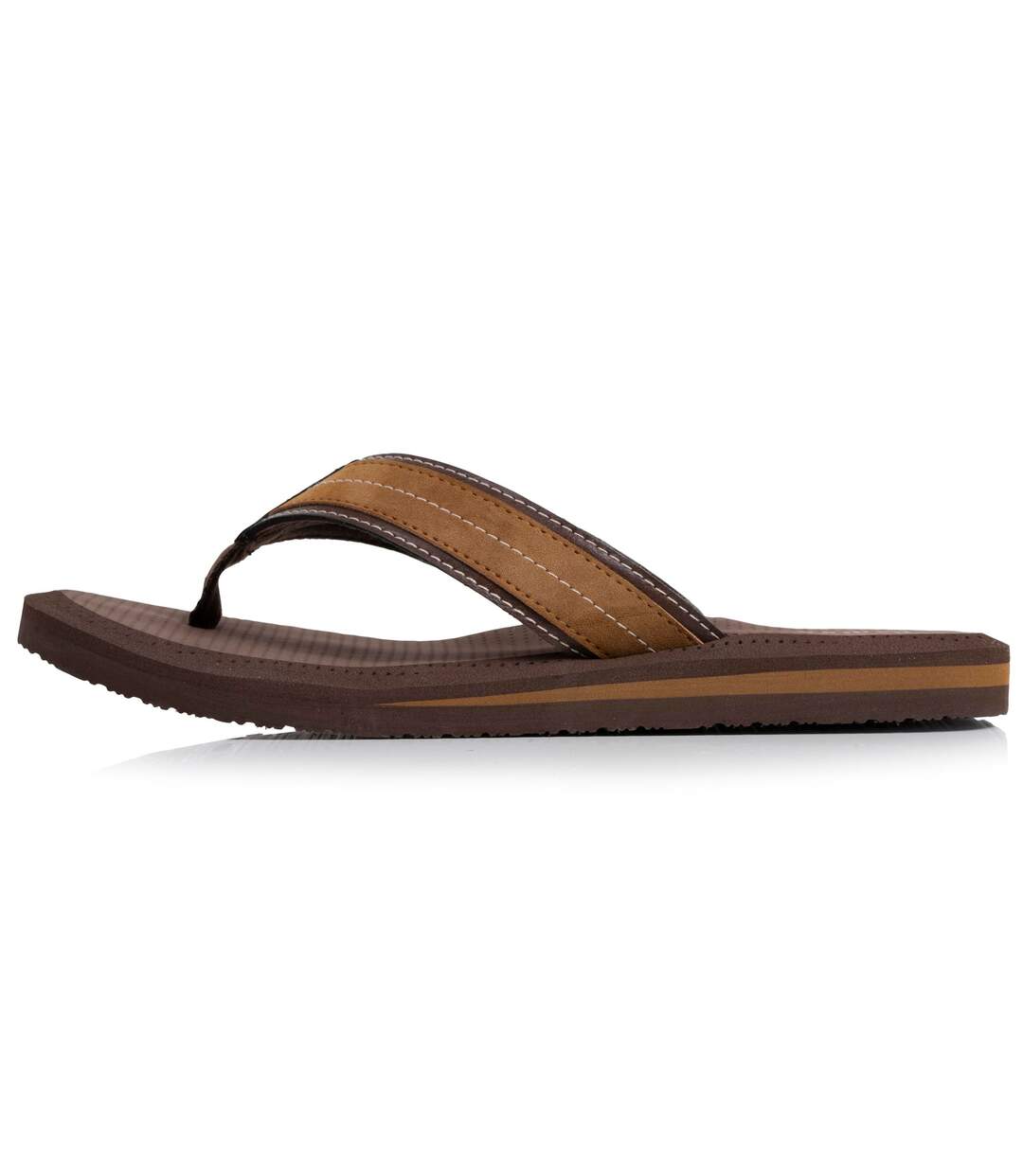 Isotoner Tongs homme ultra confortables, tiges larges-3