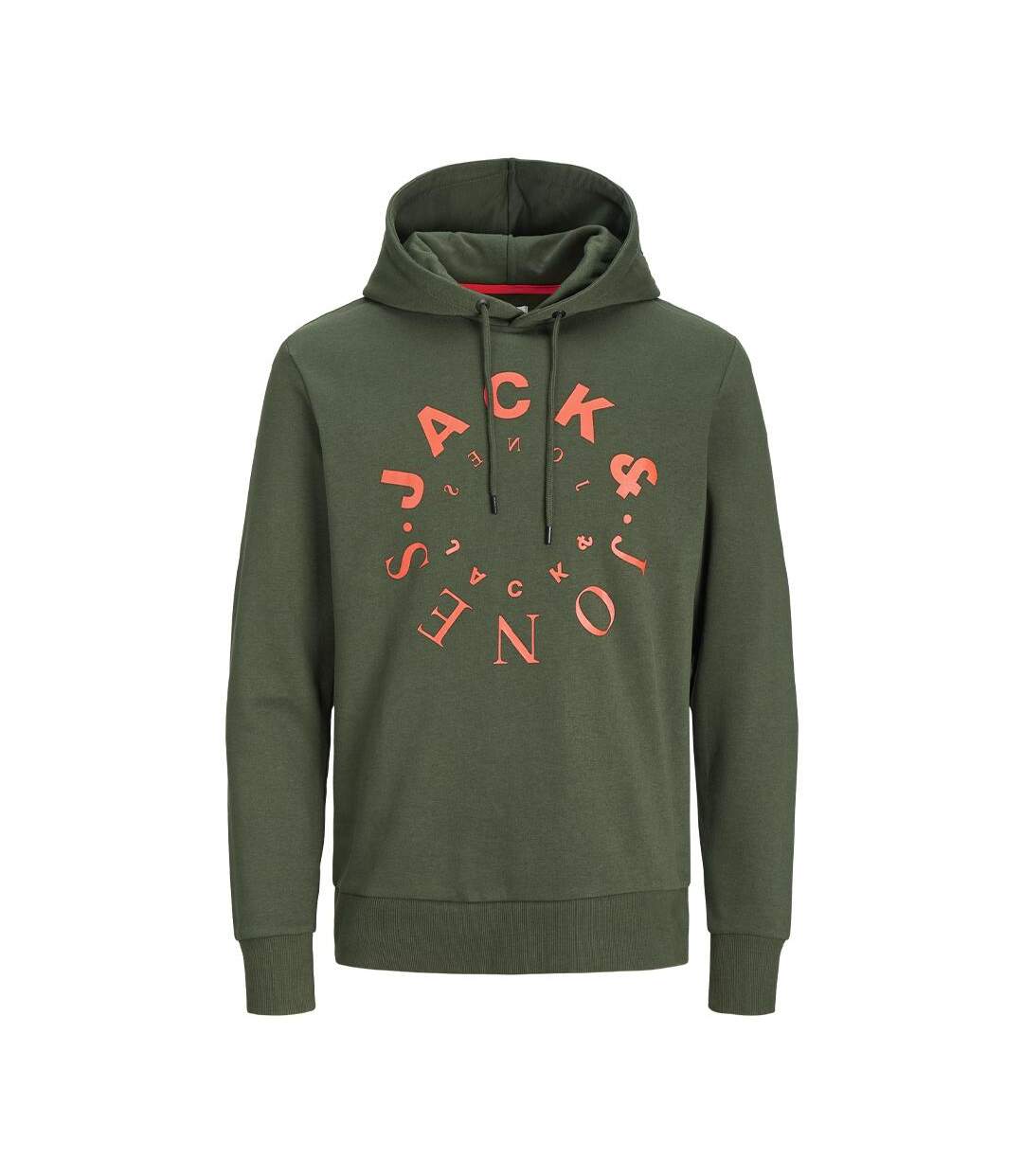 Sweat à Capuche Kaki Homme Jack & Jones Warrior - S-1