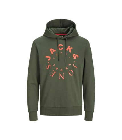 Sweat à Capuche Kaki Homme Jack & Jones Warrior - L