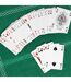 Jeu de 54 Cartes A Jouer 8cm Blanc-5