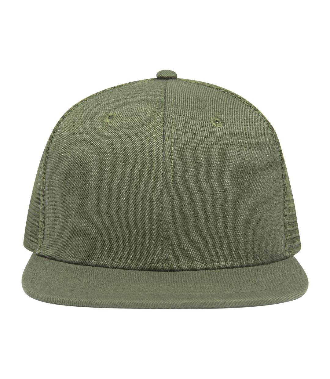 Casquette Trucker Vert Olive L-Merch-2
