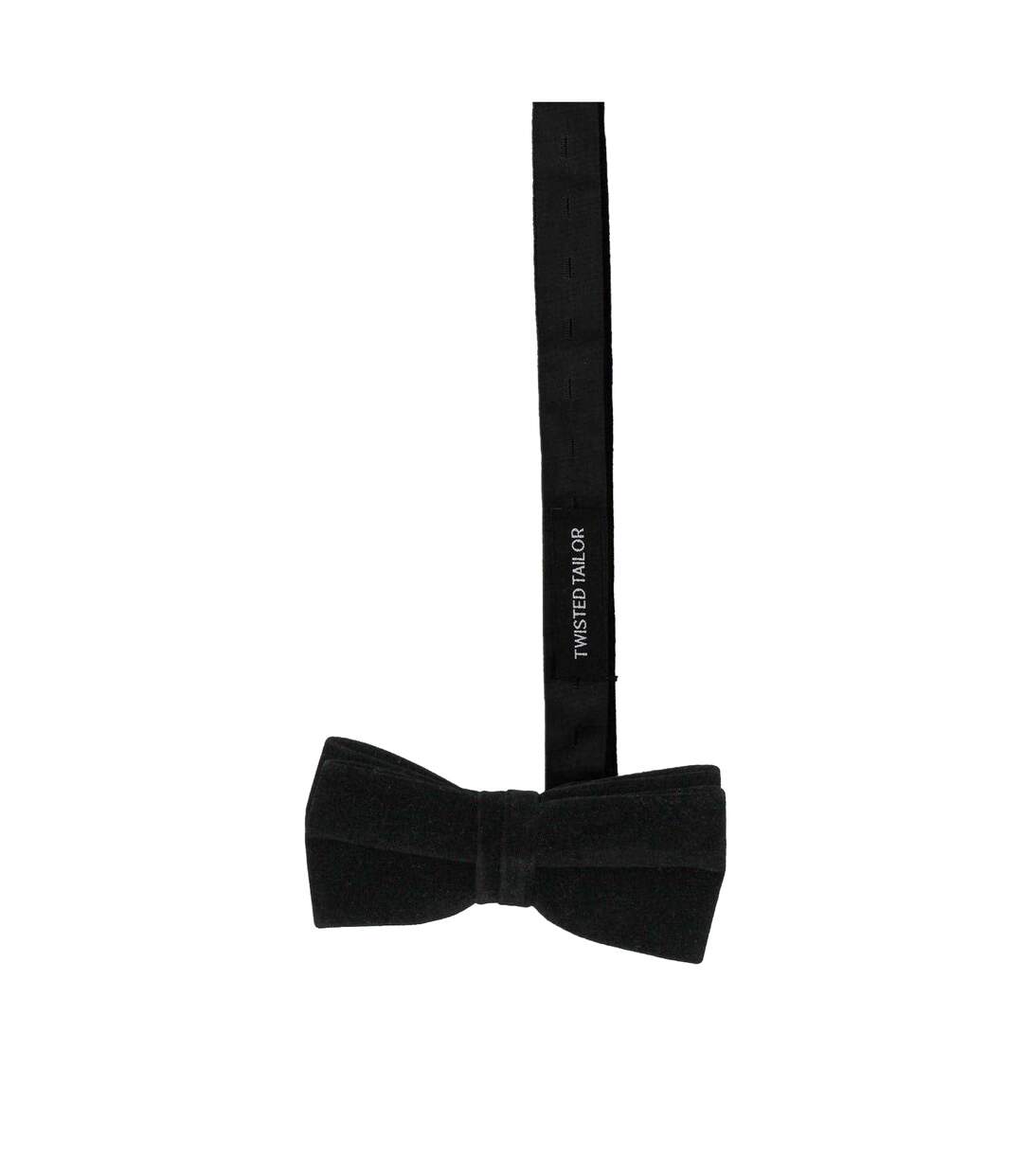 Nœud Papillon Officiel Taille Unique Noir Twisted Tailor-2