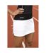 Short De Sport Coupe-vent À Séchage Rapide Pour Dames/femmes Blanc Spiro-1
