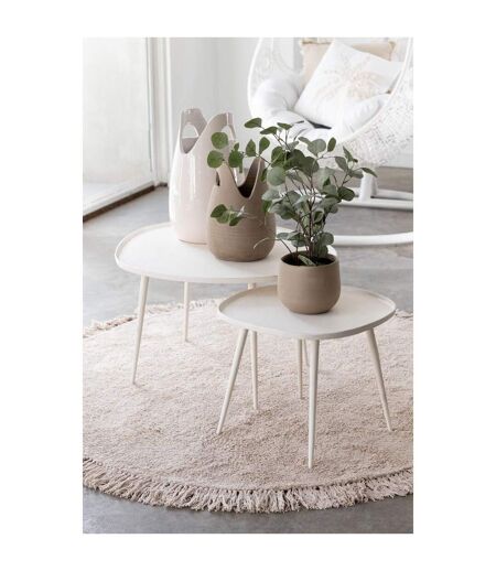 Vase Déco avec Anses Pure Nature 30cm Beige