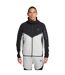 Veste À Capuche Motif/style Chevron Tech Homme Noir Gris Nike-1