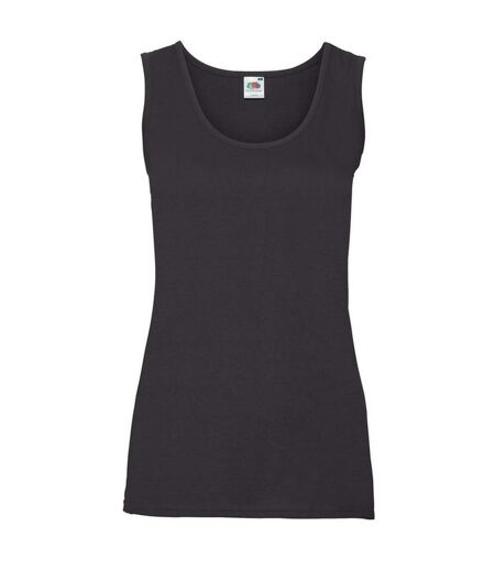 Débardeur Valueweight Femme Noir Fruit Of The Loom