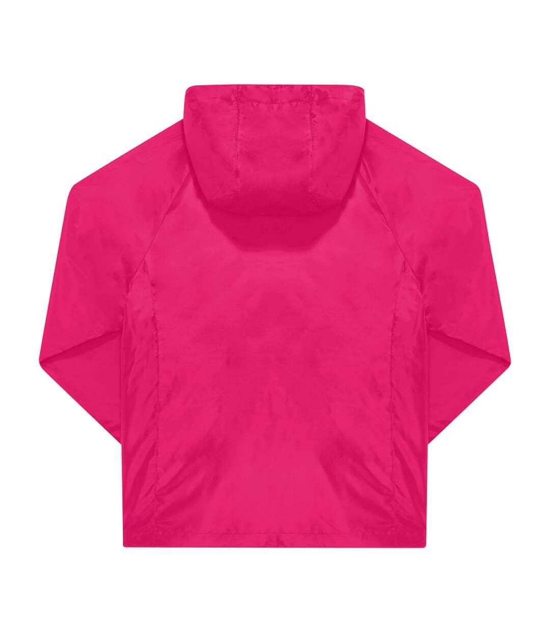 Coupe-vent #reset adulte rose magenta B&C-2
