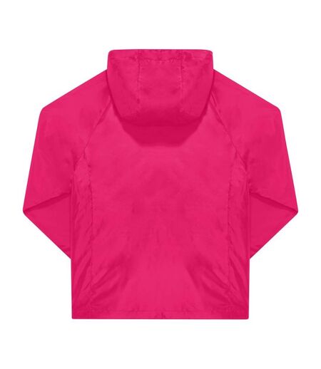 Coupe-vent #reset adulte rose magenta B&C