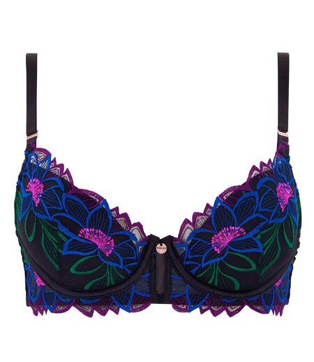 Soutien-gorge coques moulées noir Angelica