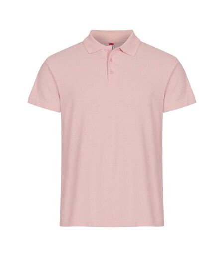 Mens Basic Polo Shirt Candy Pink Clique