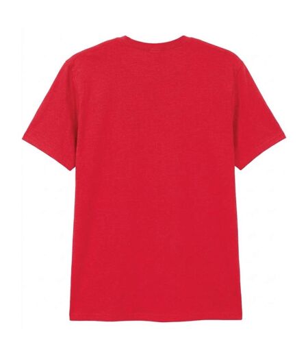 T-shirt Uni Manches Courtes Softstyle Homme Rouge Gildan