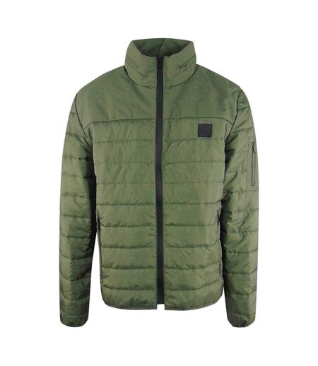 Doudoune Matelassée Motif/style Uni Homme Vert Ice Iceberg