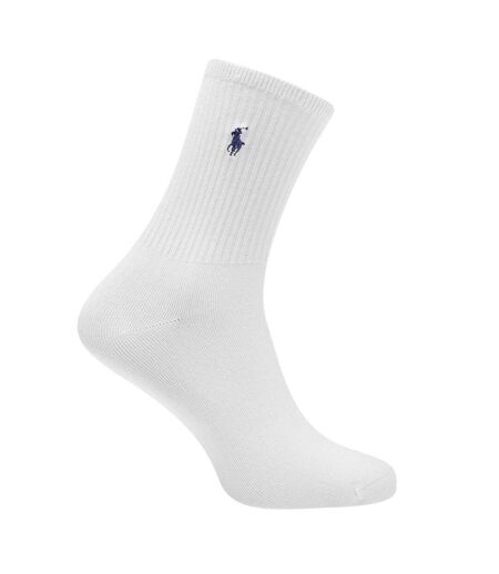 Lot De 3  Chaussettes Homme Blanc Ralph Lauren