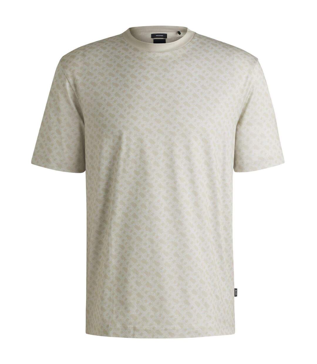 T-shirt Taut Homme Blanc Boss-2