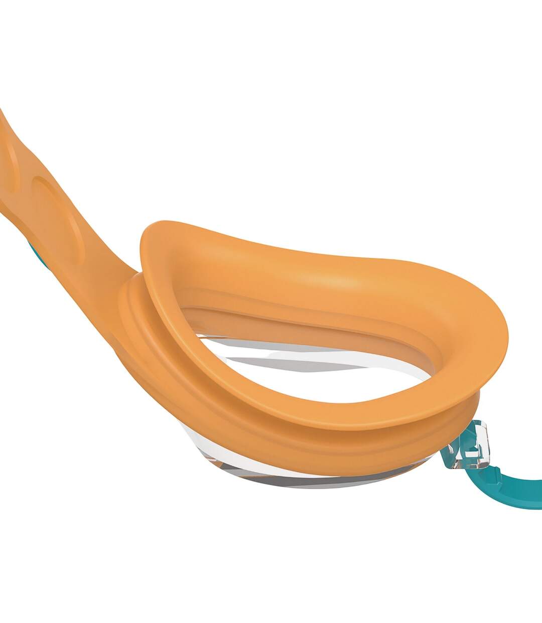 Lunettes De Natation Sea Squad Enfant Bleu Orange Transparent Speedo-4