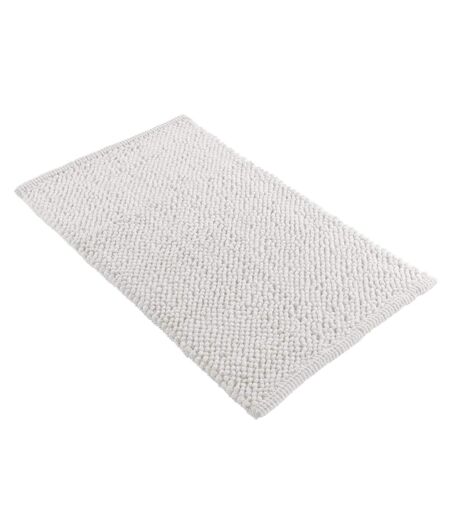 Tapis de Bain en Chenille Yanis 50x80cm Blanc
