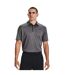 Mens tech polo shirt graphite/black Under Armour