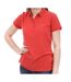 Polo Rouge Femme Sun Valley Arawa - L