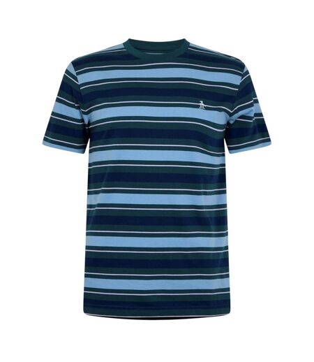 T-shirt Motif/style À Rayures Homme Sarcelle Foncé Original Penguin